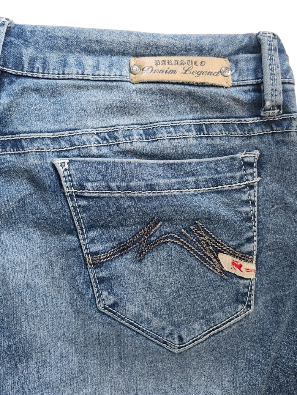 Parasuco Women's Blue Boot Cut Jeans - Picture 2 of 5
